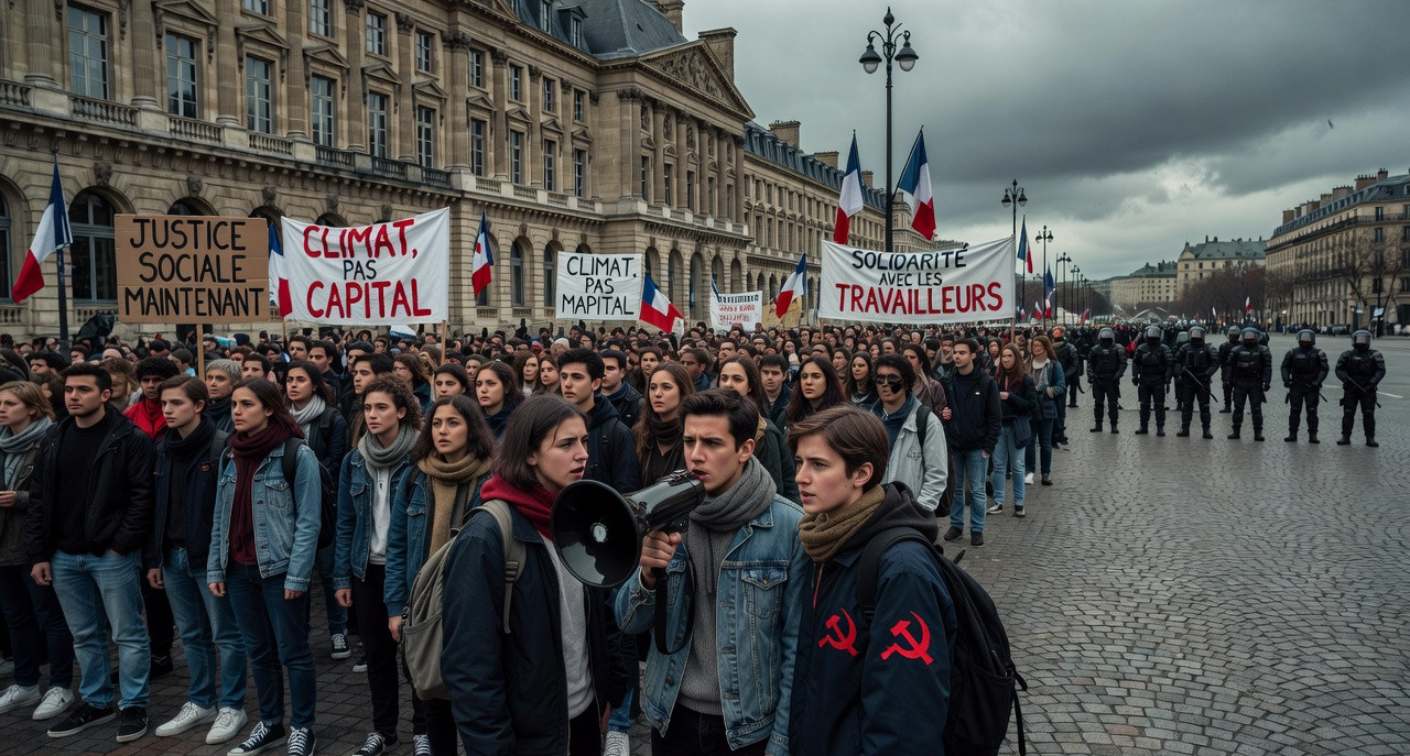 Mobilisation du 24 octobre : les Jeunes communistes prêts à en découdre face au gouvernement