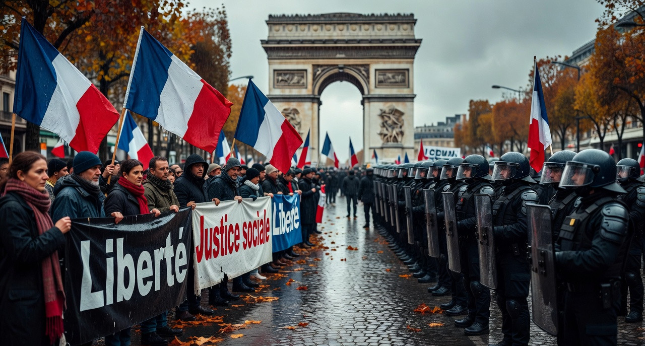 Manifestations du 24 octobre : Macron cède à la droite et étrangle le droit de manifester