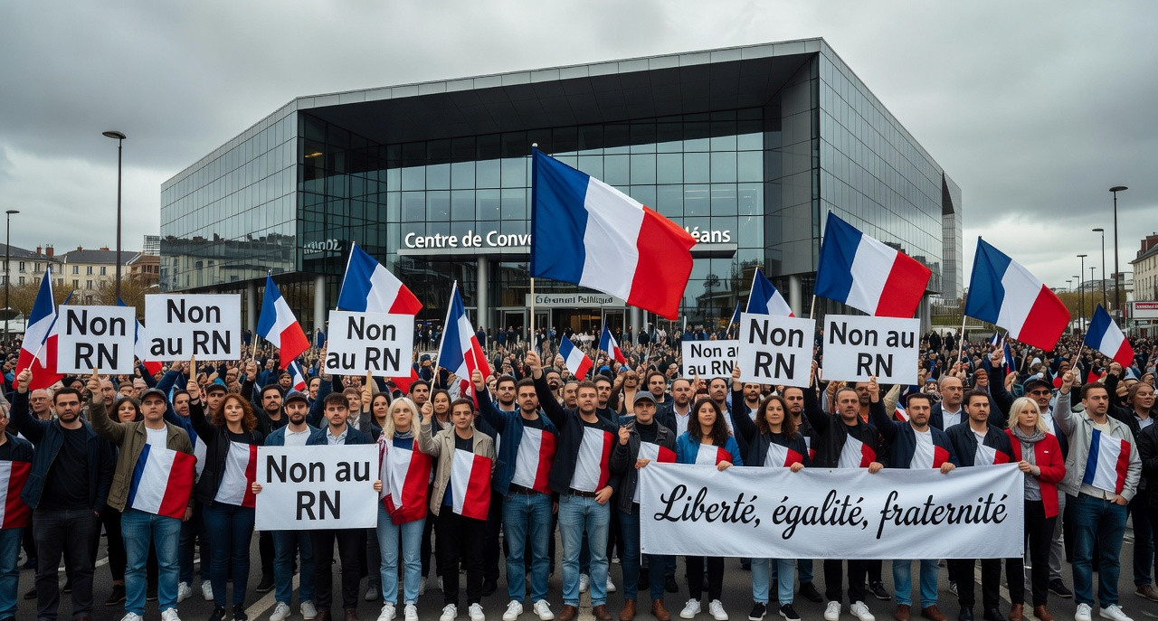 À Orléans, l’extrême droite dénonce une « intimidation » face aux opposants au RN