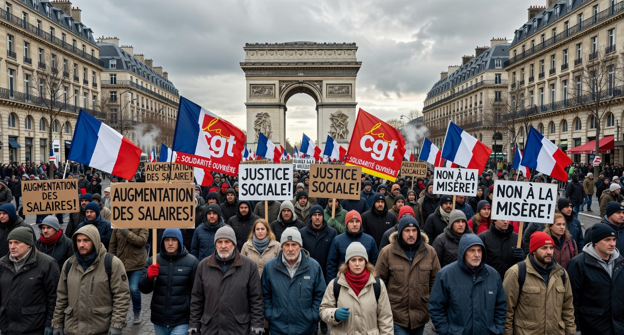 Syndicats en ordre de bataille : la CGT mobilise contre le pouvoir et la vie chère