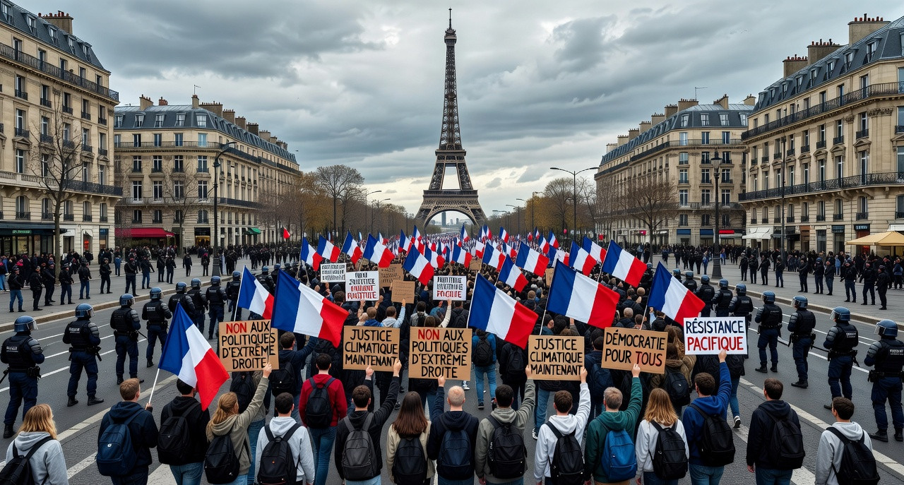 France : la liberté de manifester en débat alors que l'extrême droite monte et que le gouvernement durcit le ton