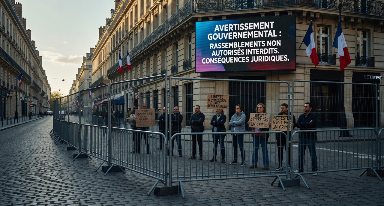 Macron durcit le ton : les syndicats muselés, les centres-villes verrouillés