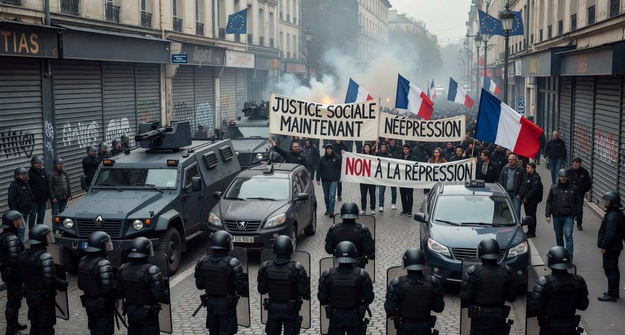 70 000 policiers et gendarmes mobilisés : la peur gagne commerçants et manifestants avant le 24 octobre