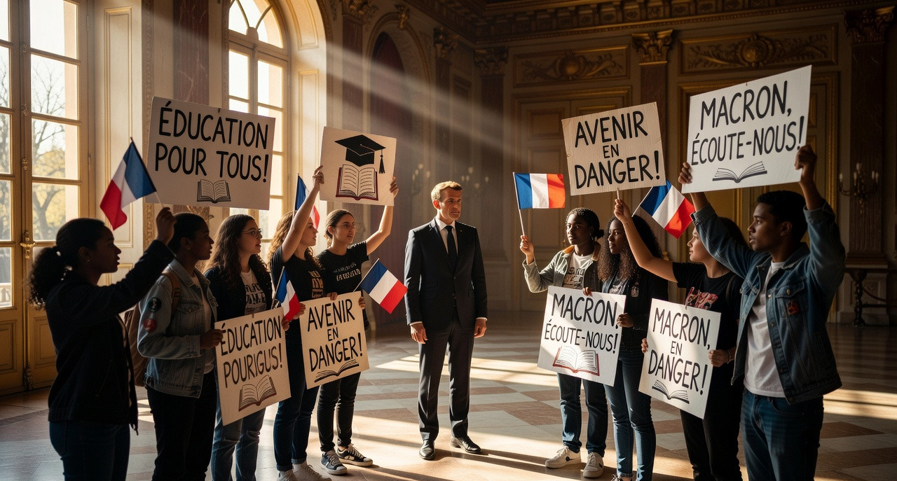 Macron cède sous la pression : Parcoursup dans le collimateur des lycéens