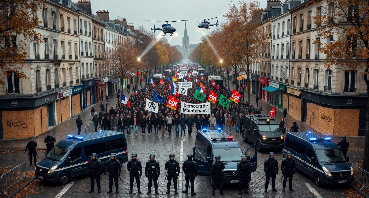 Orléans sous tension: 30 000 manifestants contre le RN et ses alliés