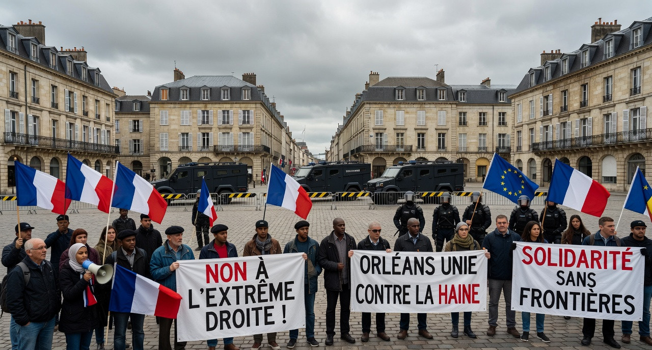 Extrême droite en effervescence à Orléans : le RN défie la République en pleine crise