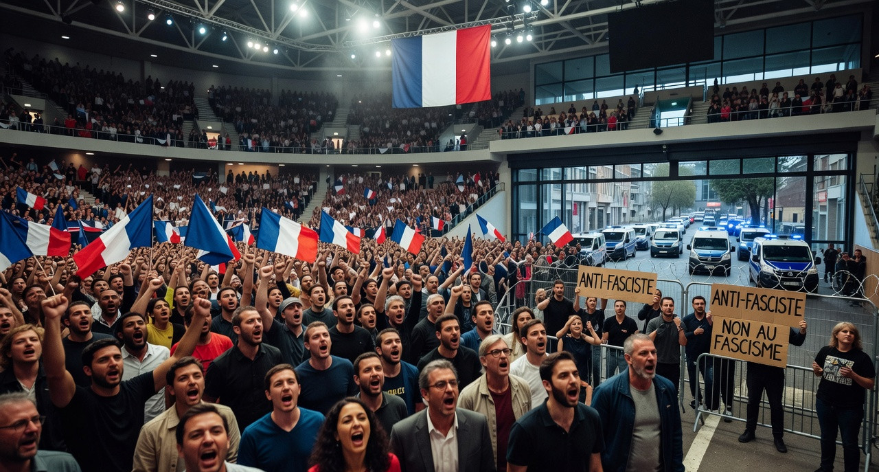 Marine Le Pen en campagne à Orléans : entre sérénade et tensions, le RN muscle son discours