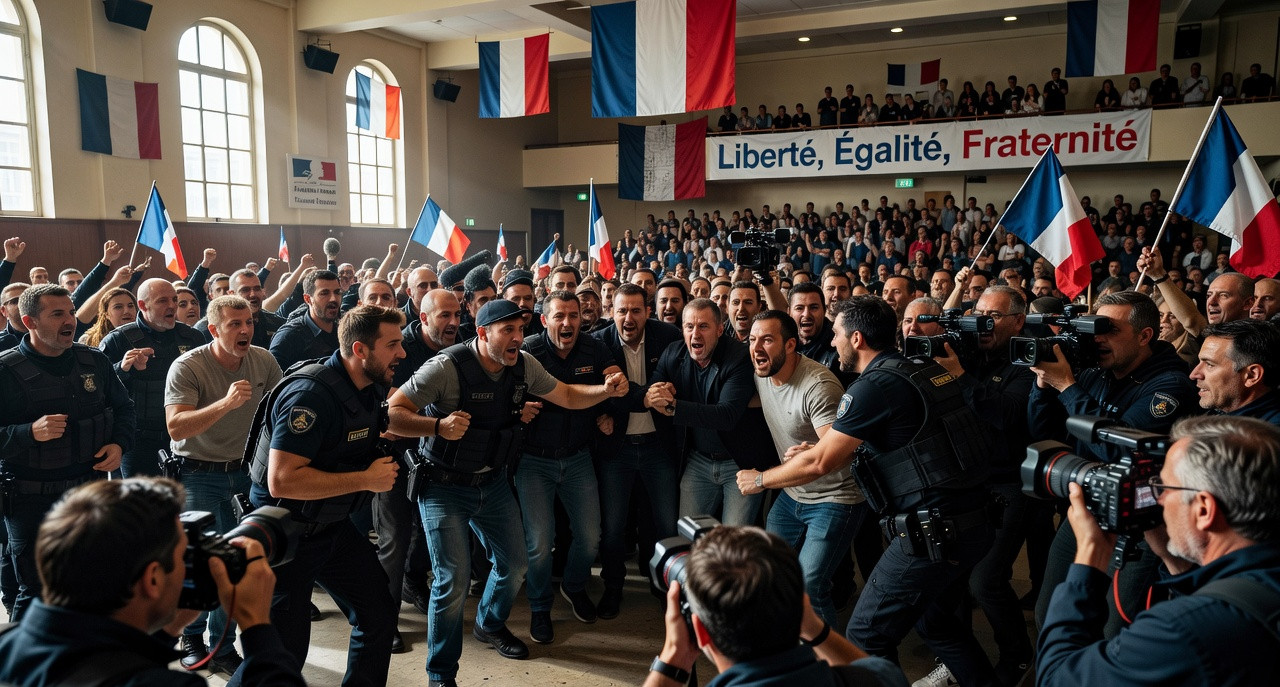 Meeting du RN à Orléans : l'UEJF et Mediapart accusés d'avoir orchestré une provocation politique
