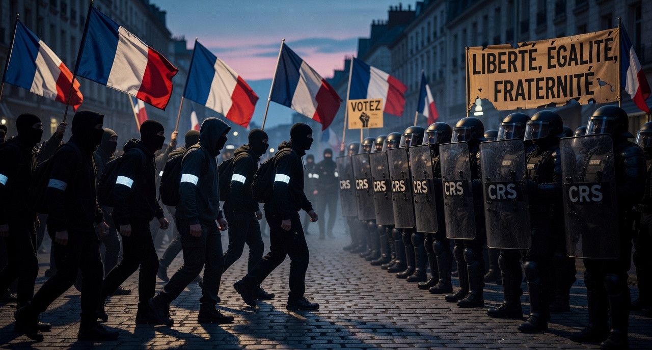 Quand l'État laisse agir les milices d'extrême droite sous l'œil des CRS
