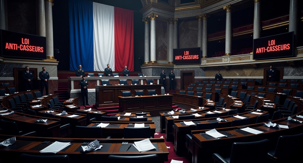Projet de loi anti-casseurs : le Sénat durcit le texte sous les huées de la gauche