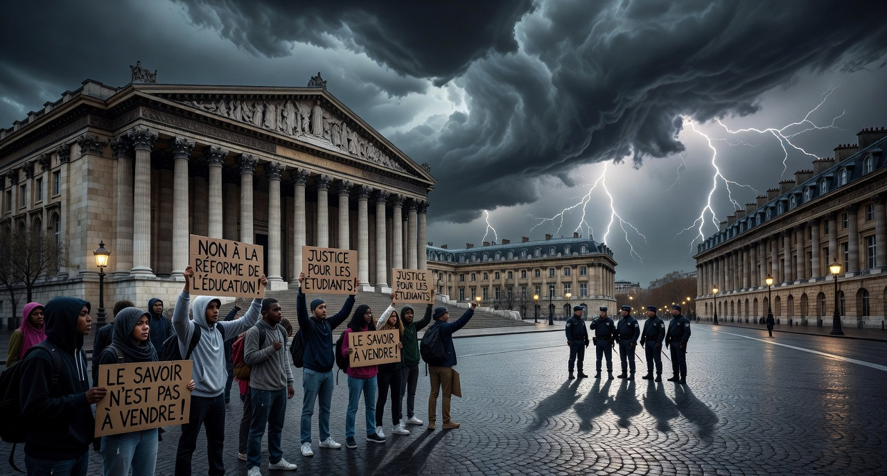 Macron face à la crise : lycéens, racisme et Parcoursup sous tension