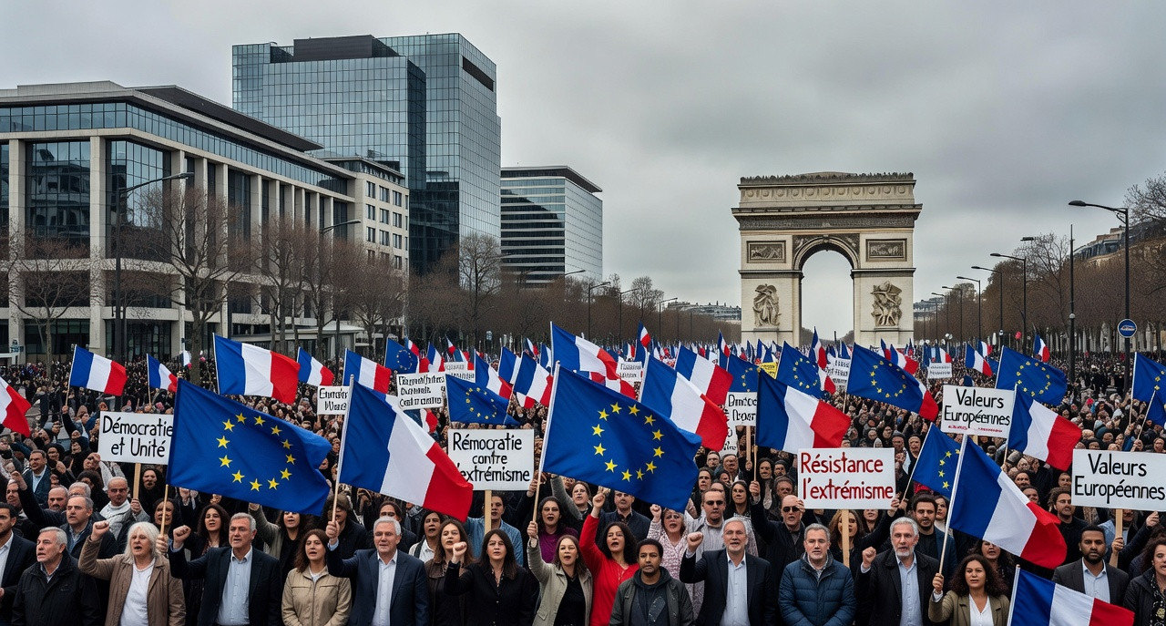 Extrême droite en embuscade : le RN et LR menacent l’héritage démocratique français