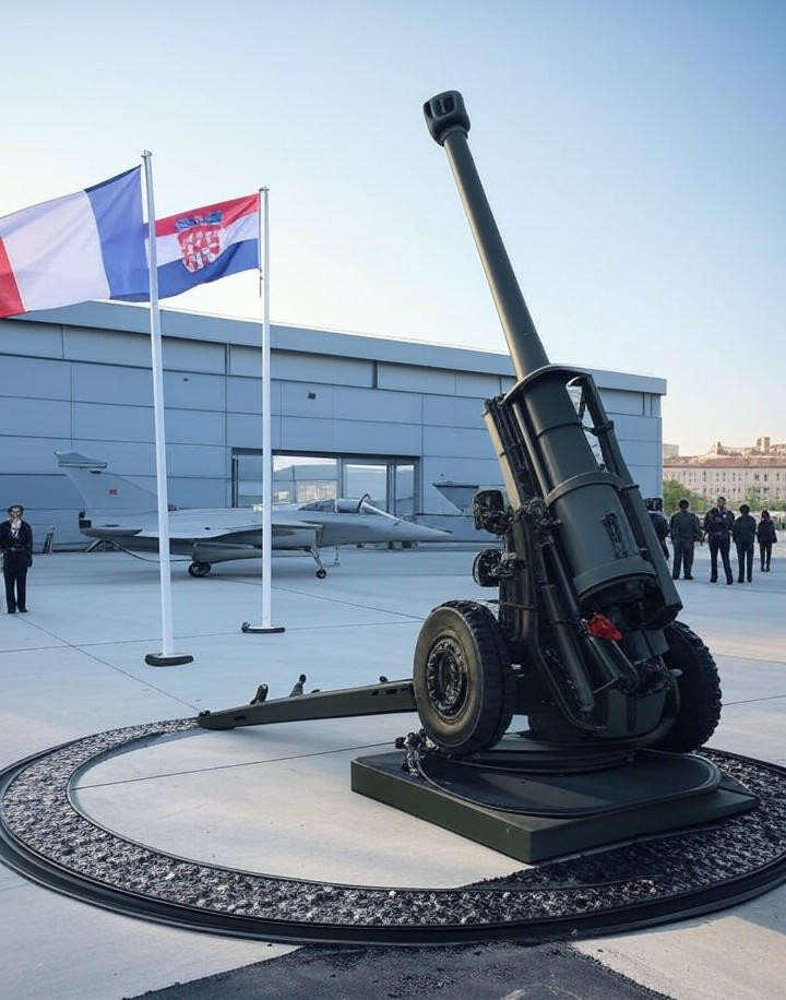 La Croatie renforce son alliance avec la France : 18 canons Caesar et modernisation des Rafale