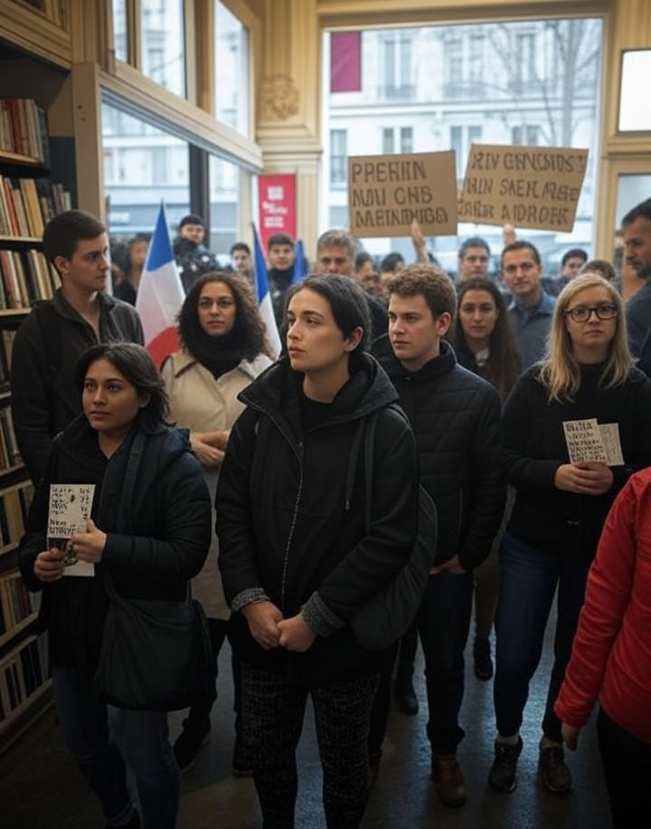 Féminisme et politique : l'interpellation des militantes Femen lors d'une séance de dédicaces de Sarkozy
