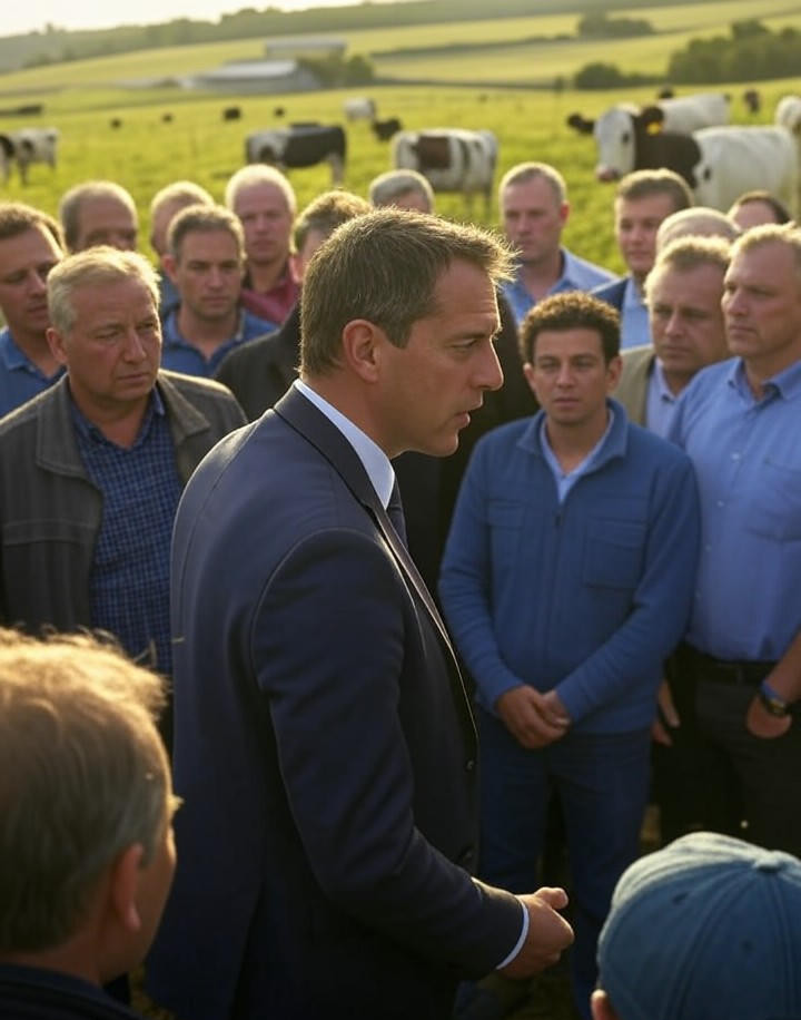 Dermatose nodulaire : Fesneau défend l'abattage massif des bovins, malgré la colère des éleveurs