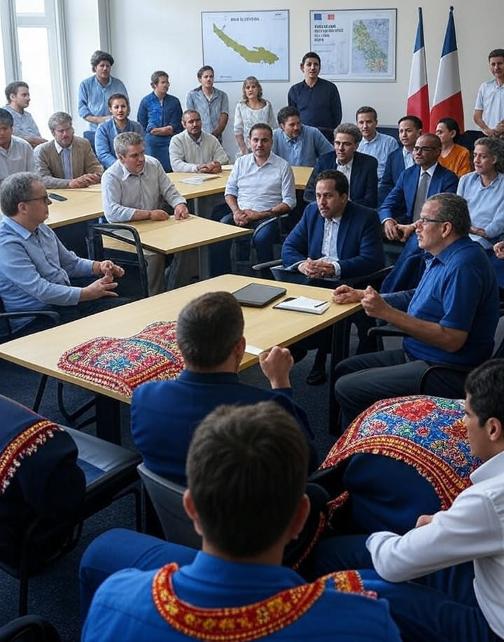 Macron tente de sauver l’accord de Bougival : une réunion cruciale pour l’avenir de la Nouvelle-Calédonie