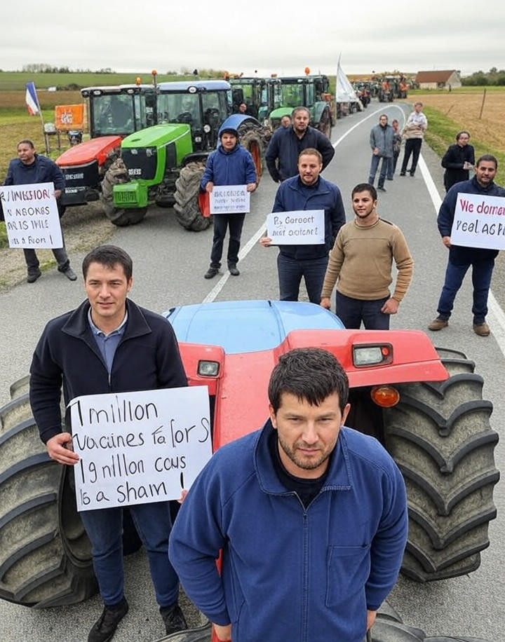 Agriculteurs en colère : « 1 million de vaccins pour 19 millions de bovins, c'est une mascarade ! »