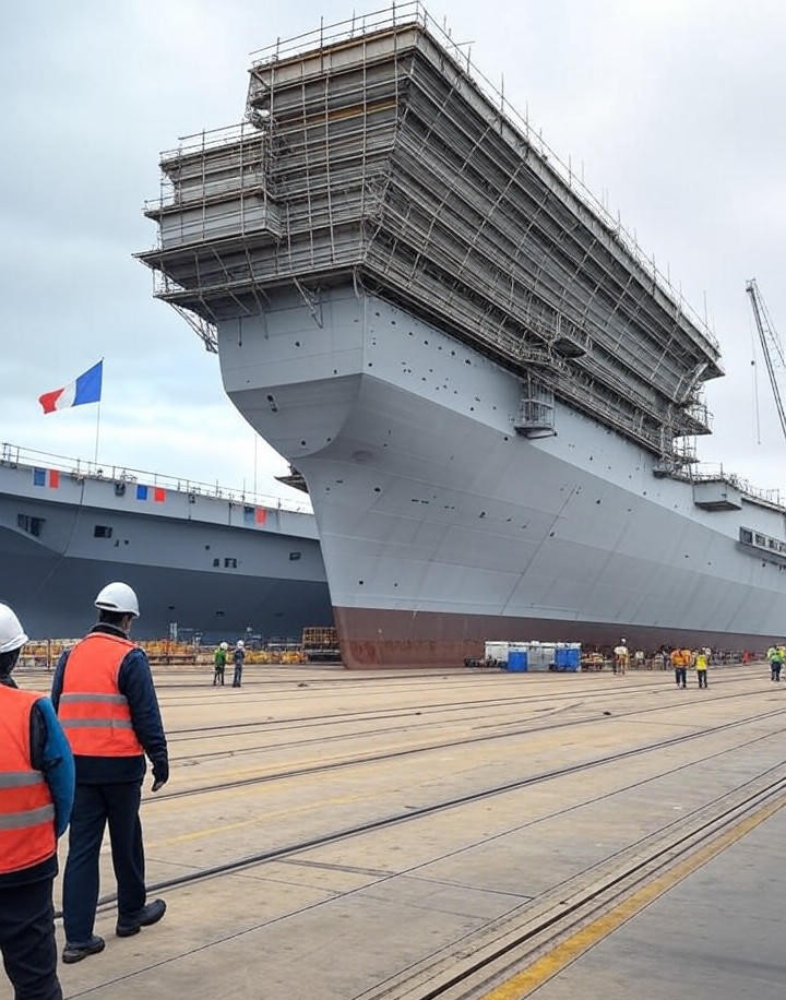 Macron annonce un mégaporte-avions nucléaire : un symbole de puissance face aux « prédateurs »