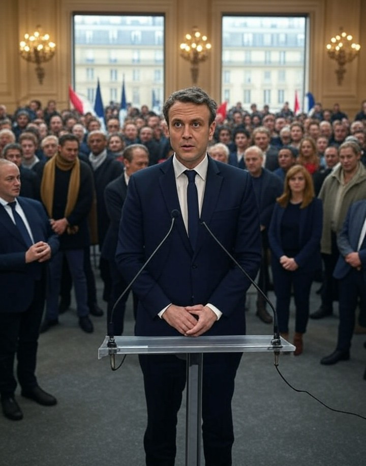 Macron promet un engagement jusqu'au bout : un dernier mandat sous tension