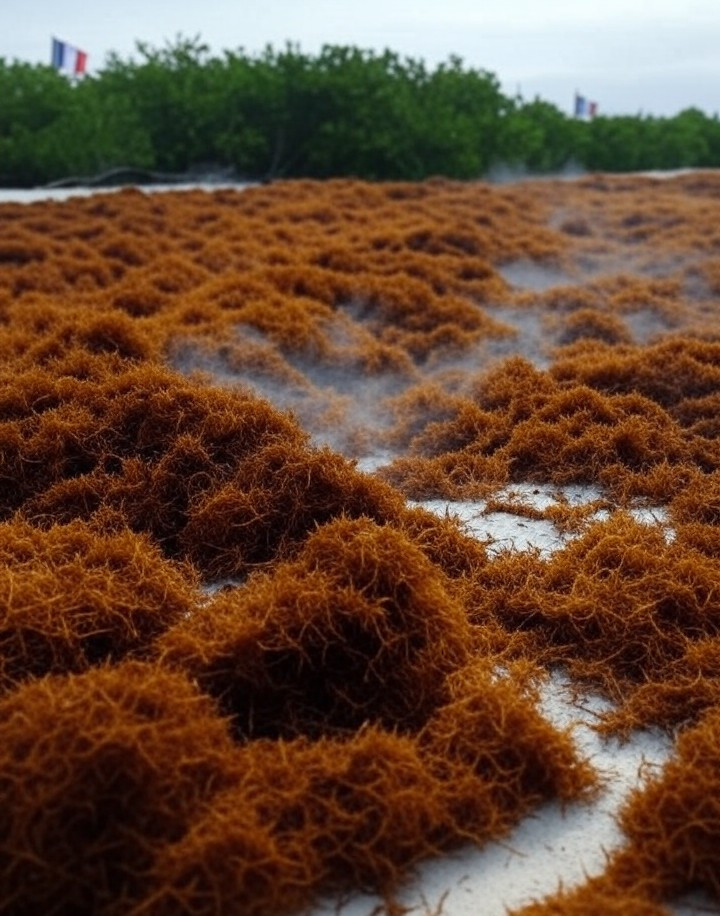 Sargasses : l'étouffement des écosystèmes antillais, un désastre écologique et politique