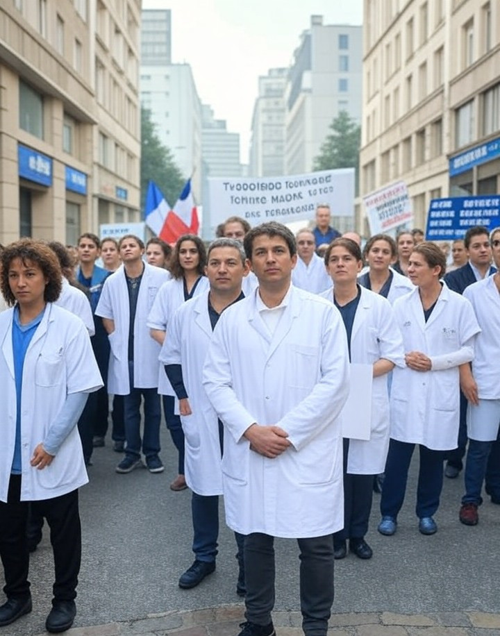 Grève des médecins : la ministre de la Santé sous pression face aux tensions sociales