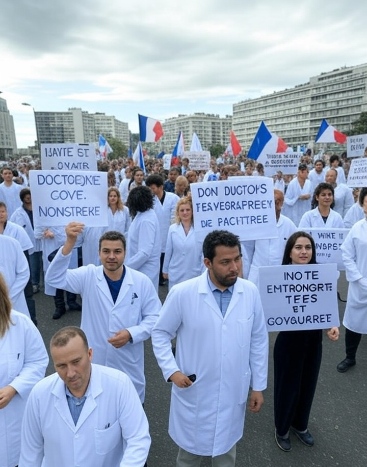 Grève des médecins : 85 % des praticiens en colère contre le gouvernement Lecornu II