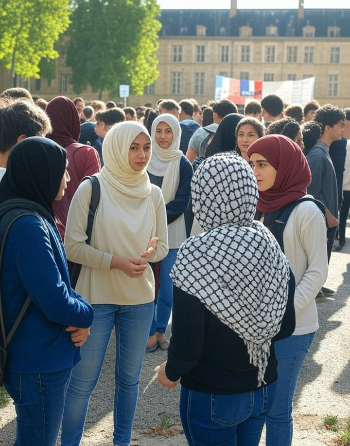 Universités sous tension : l’extrême droite en chasse contre les étudiantes voilées