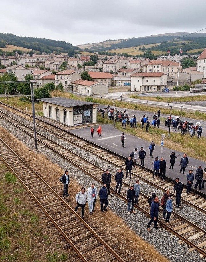 Massif central abandonné : le TGV Bordeaux-Lyon contourne les territoires oubliés