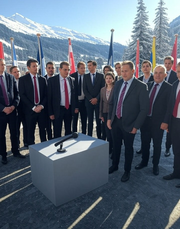 Davos 2026 : Trump humilie Macron et menace l'Europe sous les rires des lobbies