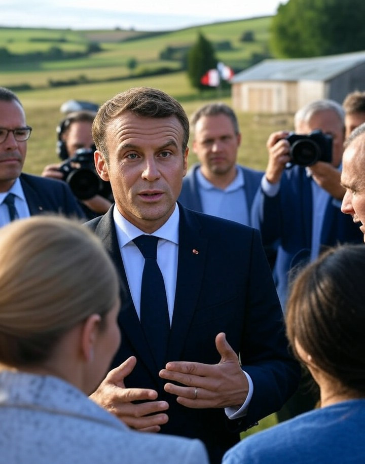 Macron en Haute-Saône : une communication verrouillée face à la colère agricole