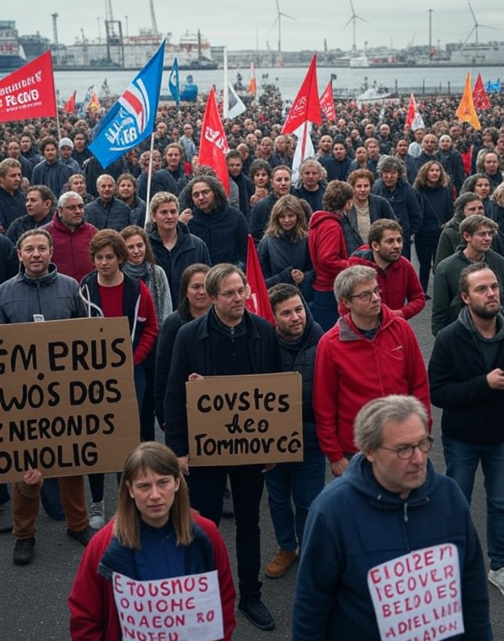 Macron à Dunkerque : Industrie verte, corruption et l'ombre d'Epstein