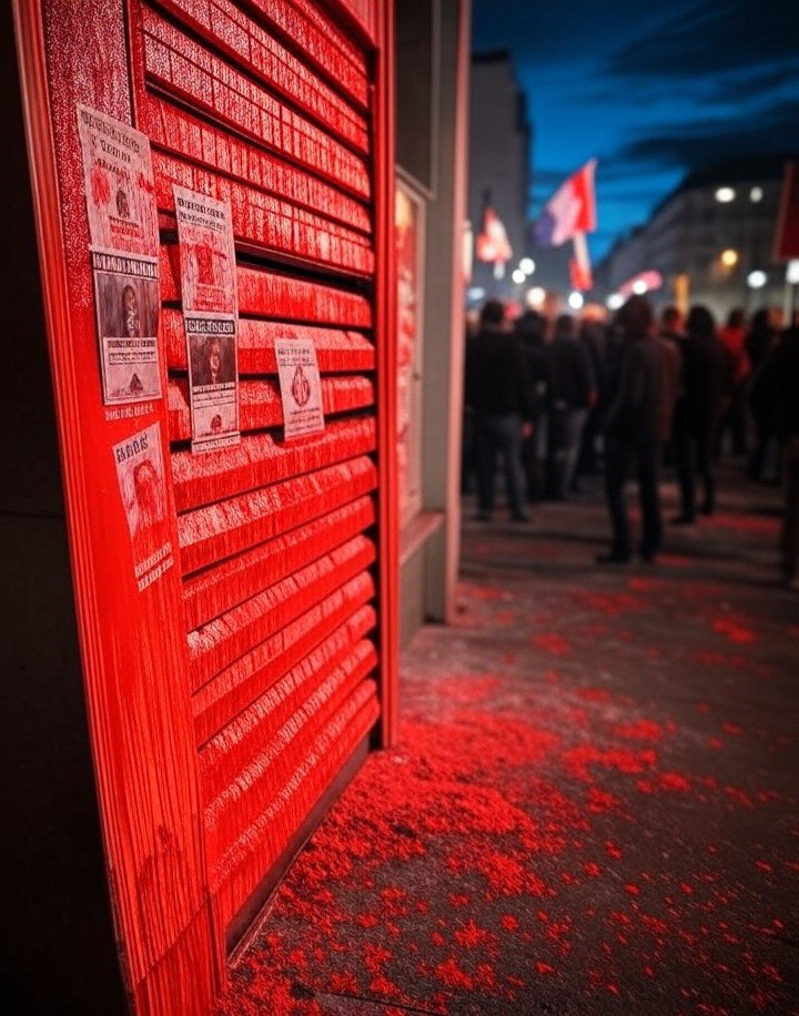 Violences politiques : permanences LFI vandalisées après l'agression d'un militant identitaire