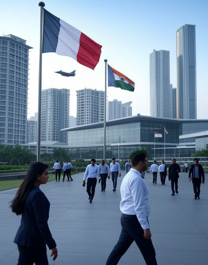 Macron en Inde : Rafale, IA et diplomatie face à la menace chinoise