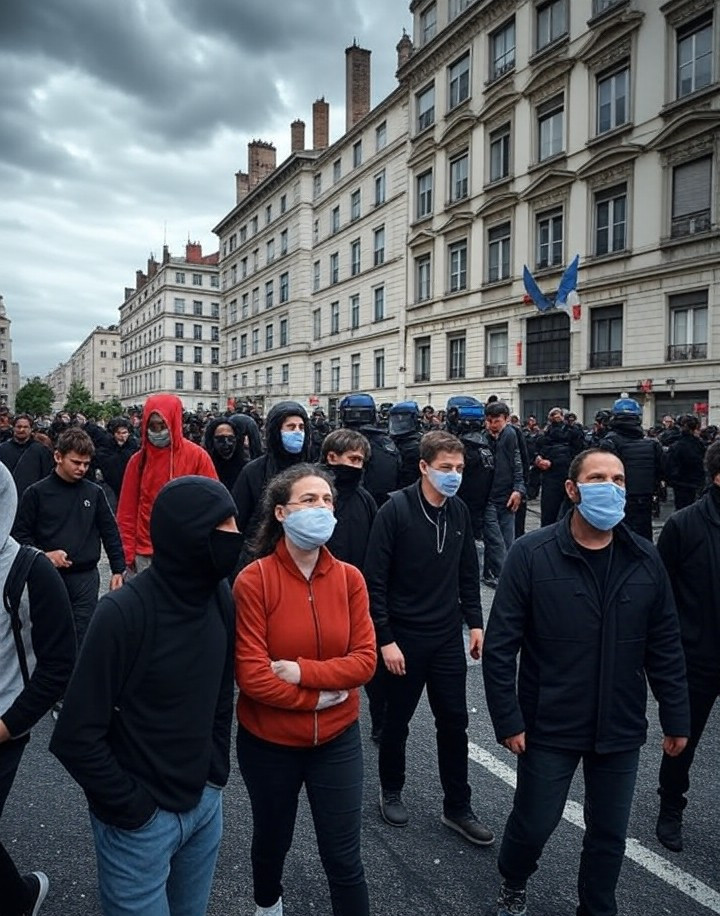 Lyon en flammes : la violence politique menace la démocratie française