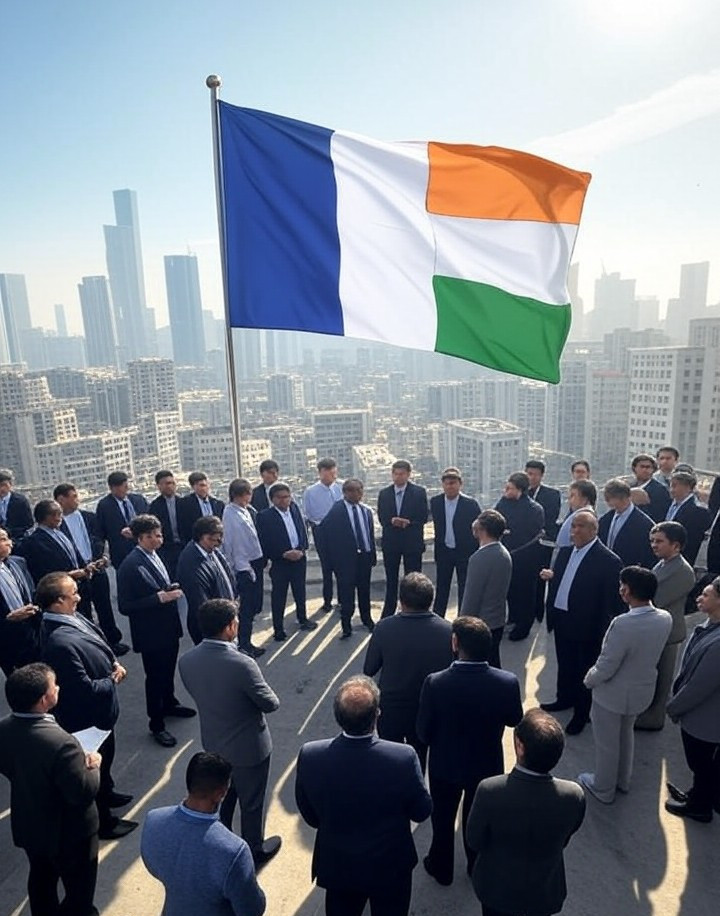 Macron en Inde : un appel urgent pour un moratoire sur les frappes russes en Ukraine