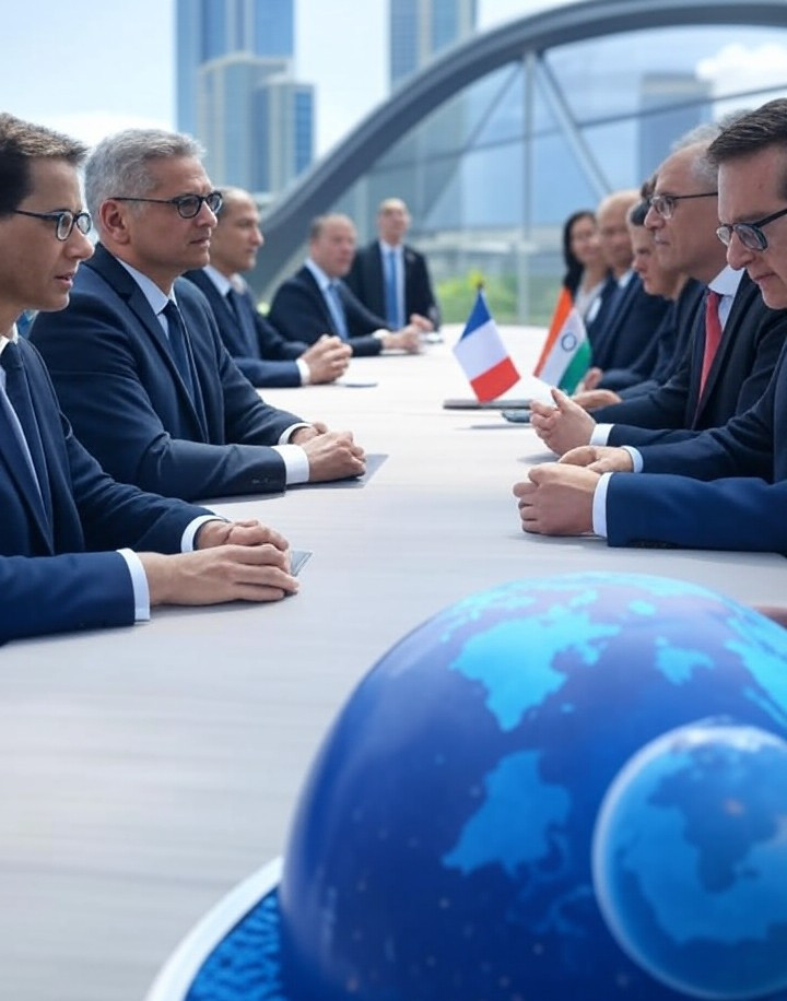 Macron et Modi scellent une alliance anti-hégémonie face aux puissances autoritaires