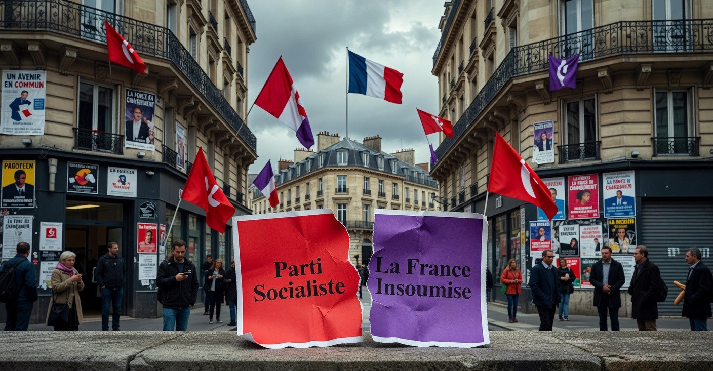 Alliances PS-LFI en lambeaux : la gauche divisée avant 2027