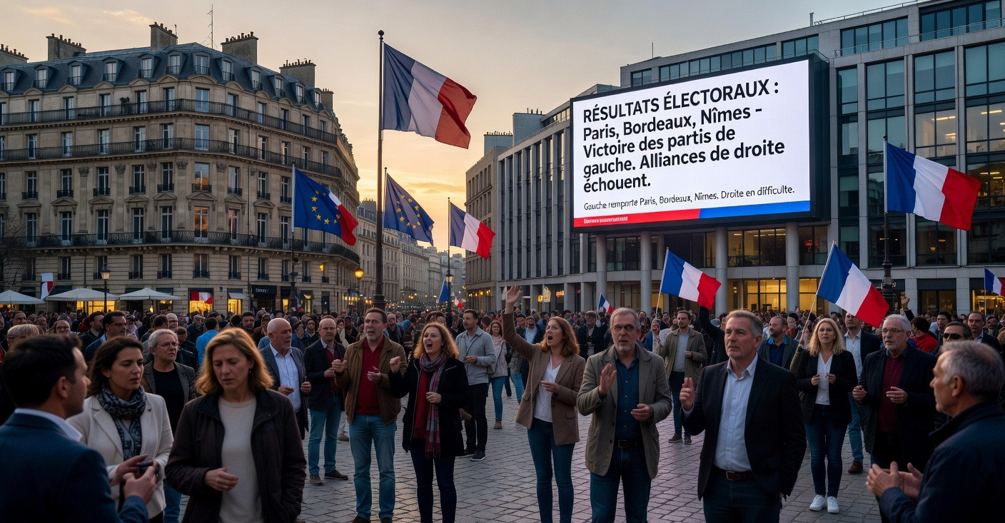 Municipales 2026 : la droite en déroute, la gauche en marche ?
