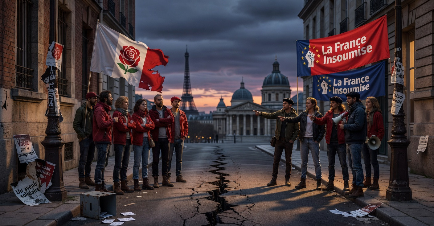 Gauche divisée : le PS accuse LFI de bloquer l'alternative face à l'extrême droite