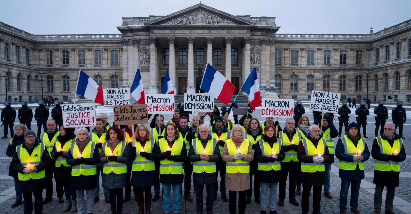 Gilets jaunes : la colère s’amplifie avant le discours de Macron, un acte V en préparation