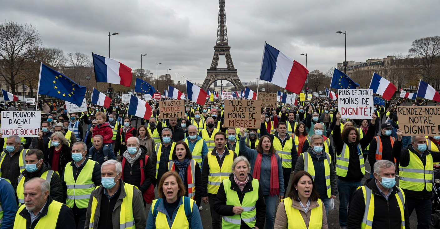 Macron tente un coup de poker social face à la colère des Gilets jaunes