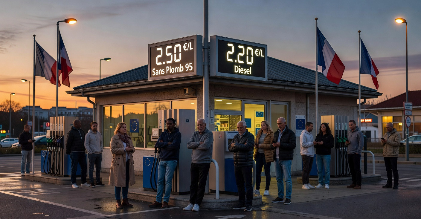 Marine Le Pen accuse l'État de profiter de la crise des carburants pour gonfler ses recettes