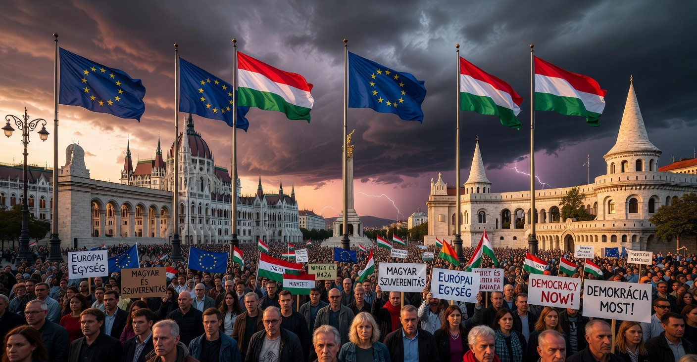 Marine Le Pen et l’extrême droite européenne à Budapest : l’alliance des ennemis de l’UE