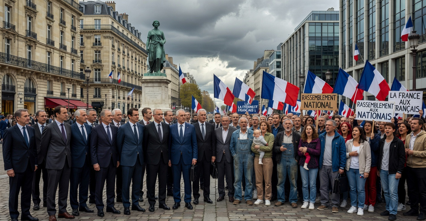 Le RN rejette toute alliance avec la droite : Le Pen mise sur l’union de tous les Français