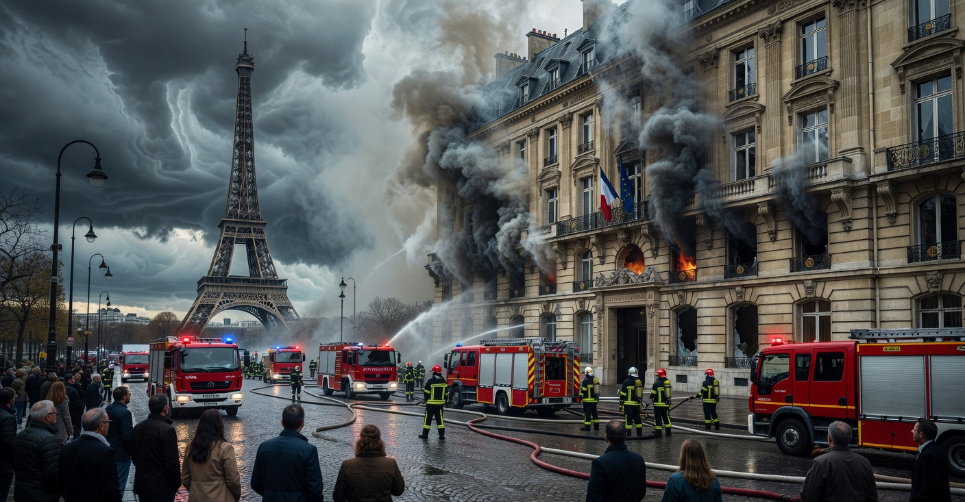 Incendie spectaculaire au Bristol Paris : le symbole d’une gestion des risques à l’épreuve ?