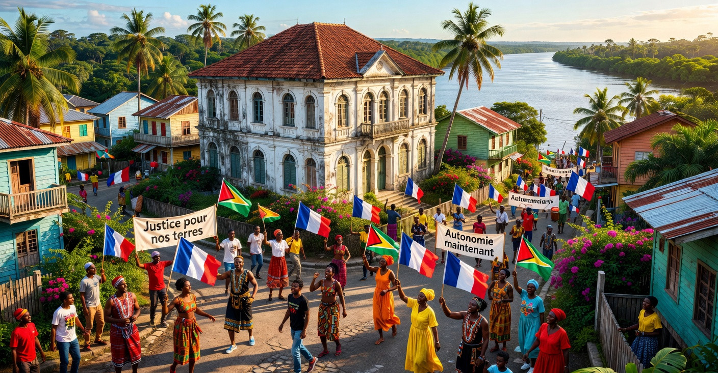 Saint-Laurent-du-Maroni : le réveil politique des Bushinengé avec Lénaïck Adam