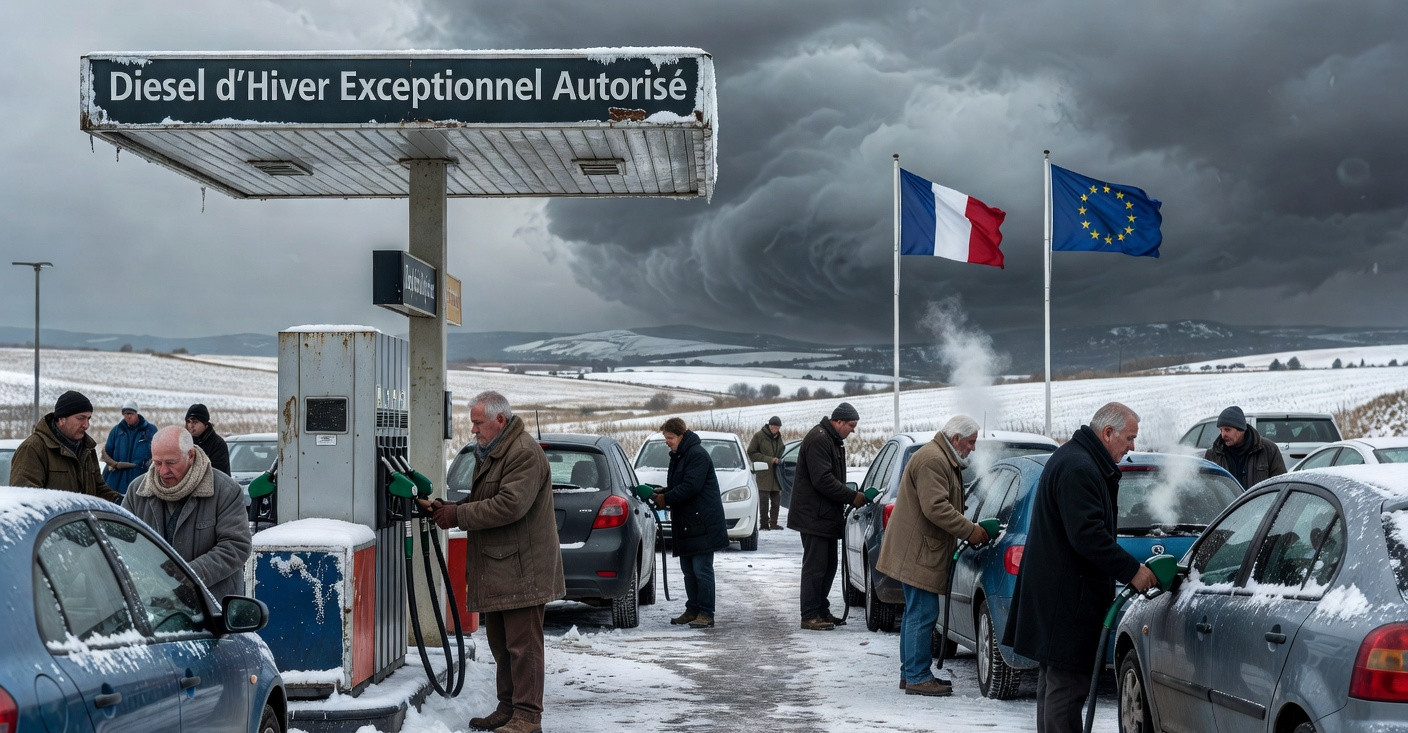 Gazole d’hiver autorisé exceptionnellement : le gouvernement sous le feu des critiques