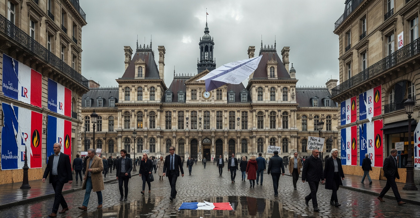 La droite divisée face au socialisme parisien : Sarah Knafo assume son équilibre entre LR et RN