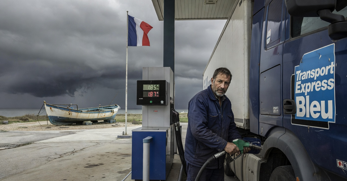 Gasoil : les aides Macron font long feu, transporteurs et pêcheurs dubitatifs
