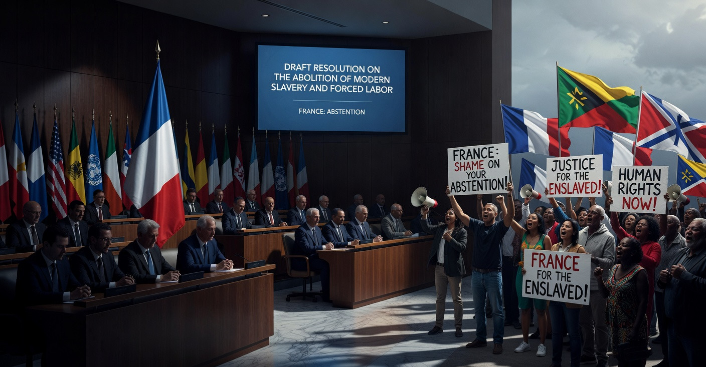 France isolée à l'ONU : l'abstention sur l'esclavage choque les outre-mer